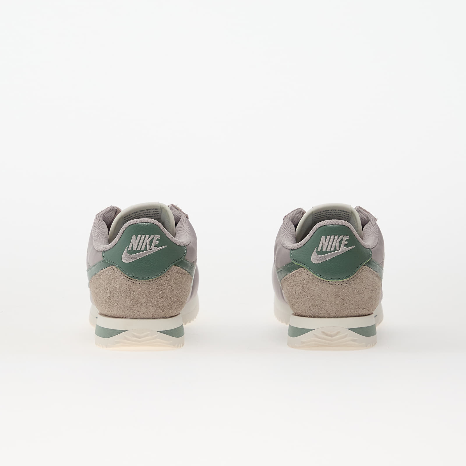 Herren Sneaker und Schuhe Nike Cortez Textile College Grey/ Clay Green-Sail