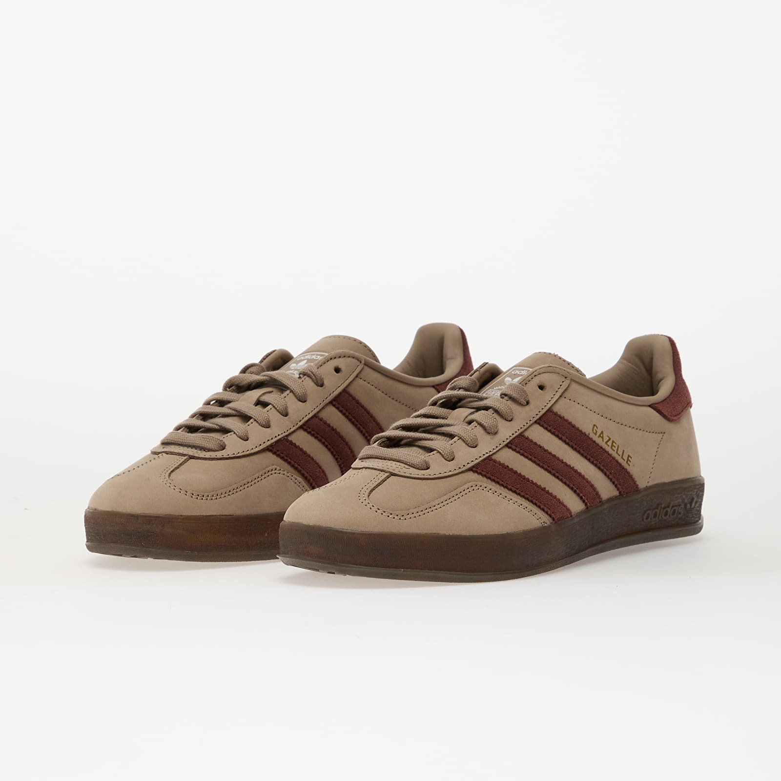 Men's shoes adidas Gazelle Indoor Trace Khaki/ Fox Brown/ Ftw White