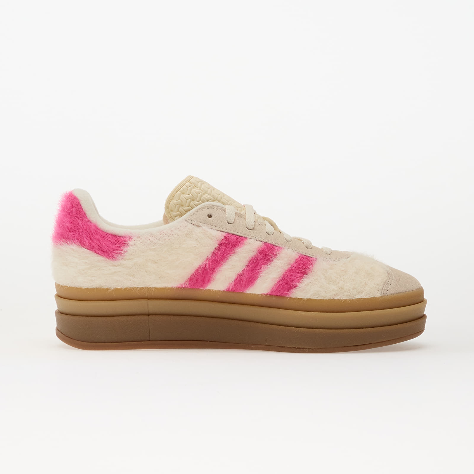 Γυναικεία παπούτσια adidas Gazelle Bold W Crew White/ Shock Pink/ Gold Metallic