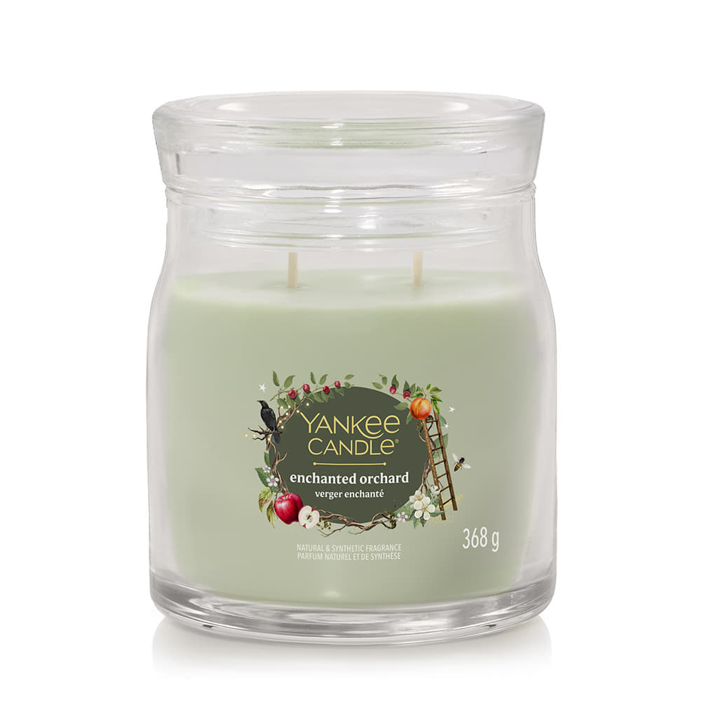 Yankee Candle Signature Medium Jar 2 Wicks Enchanted Orchard Universal