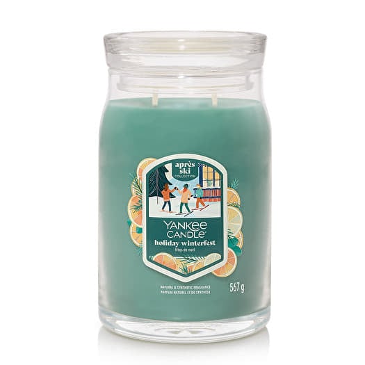 Yankee Candle Signature Large Jar 2 Wicks Holiday Winterfest