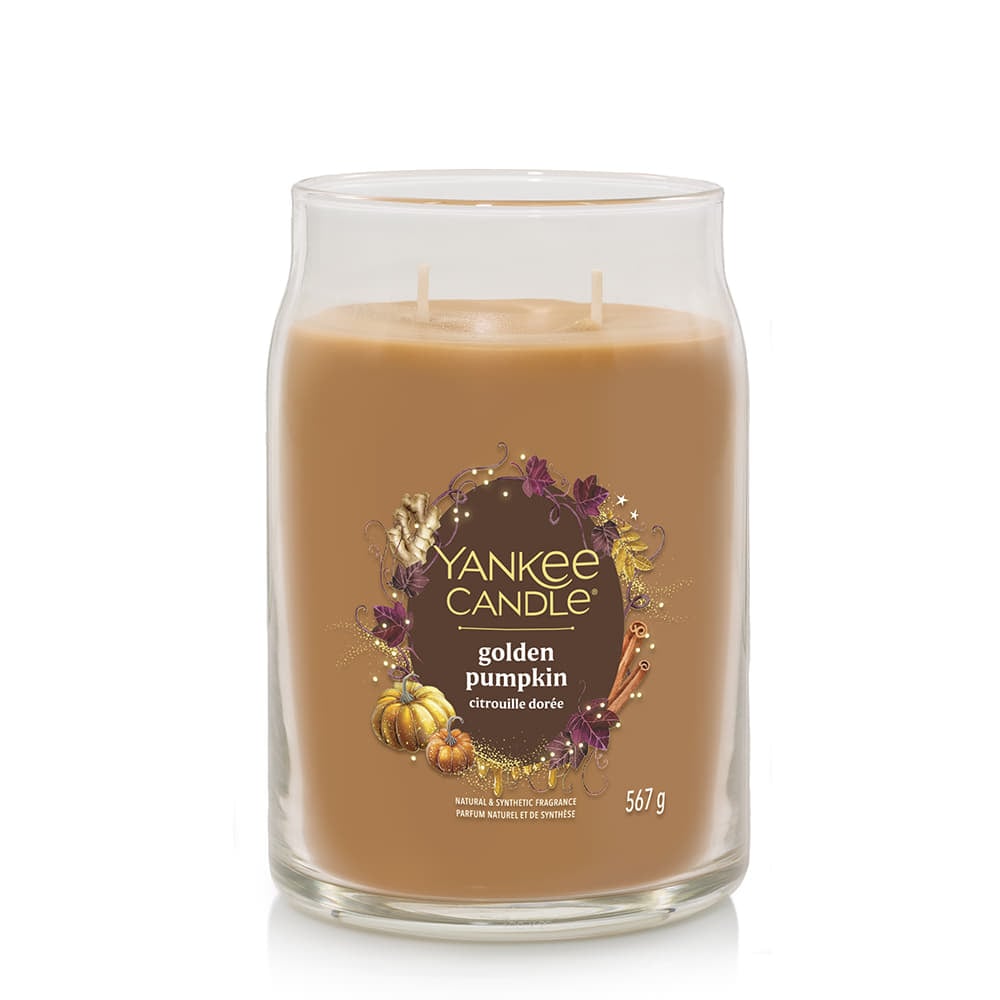 Outros acessórios Yankee Candle Signature Large Jar 2 Wicks Golden Pumpkin