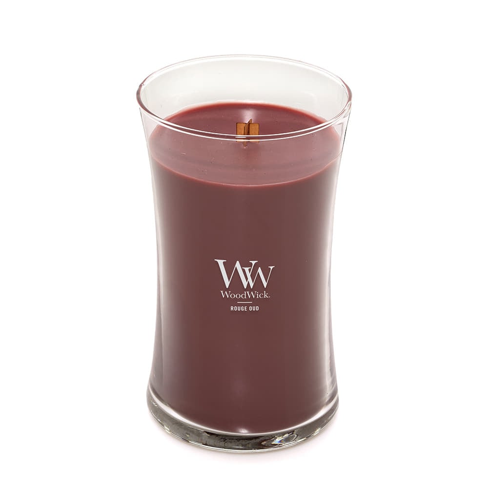 Ostatní doplňky Woodwick Large Hourglass Candle Rouge Oud