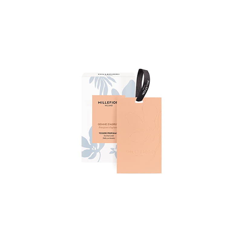 Millefiori Laundry Fragrance Card 3-Pack Gemme D´Agrumi