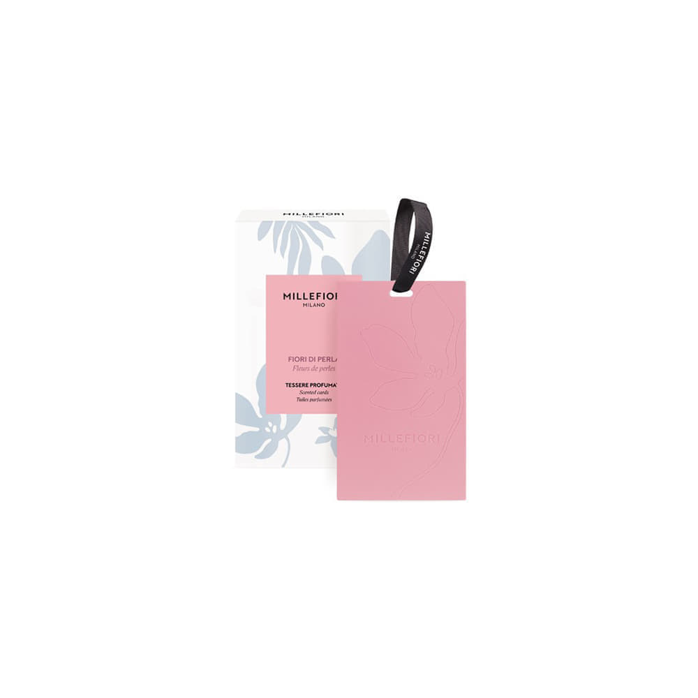 Millefiori Laundry Fragrance Card 3-Pack Fiori Di Perla Universal