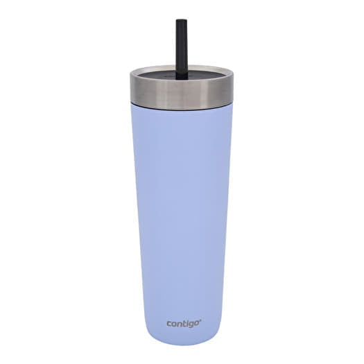 Contigo Water Bottle Luxe Spillproof Tumb 720 ml Blue