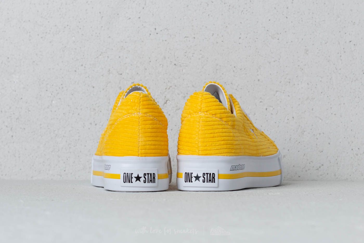 Converse one hotsell star platform yellow