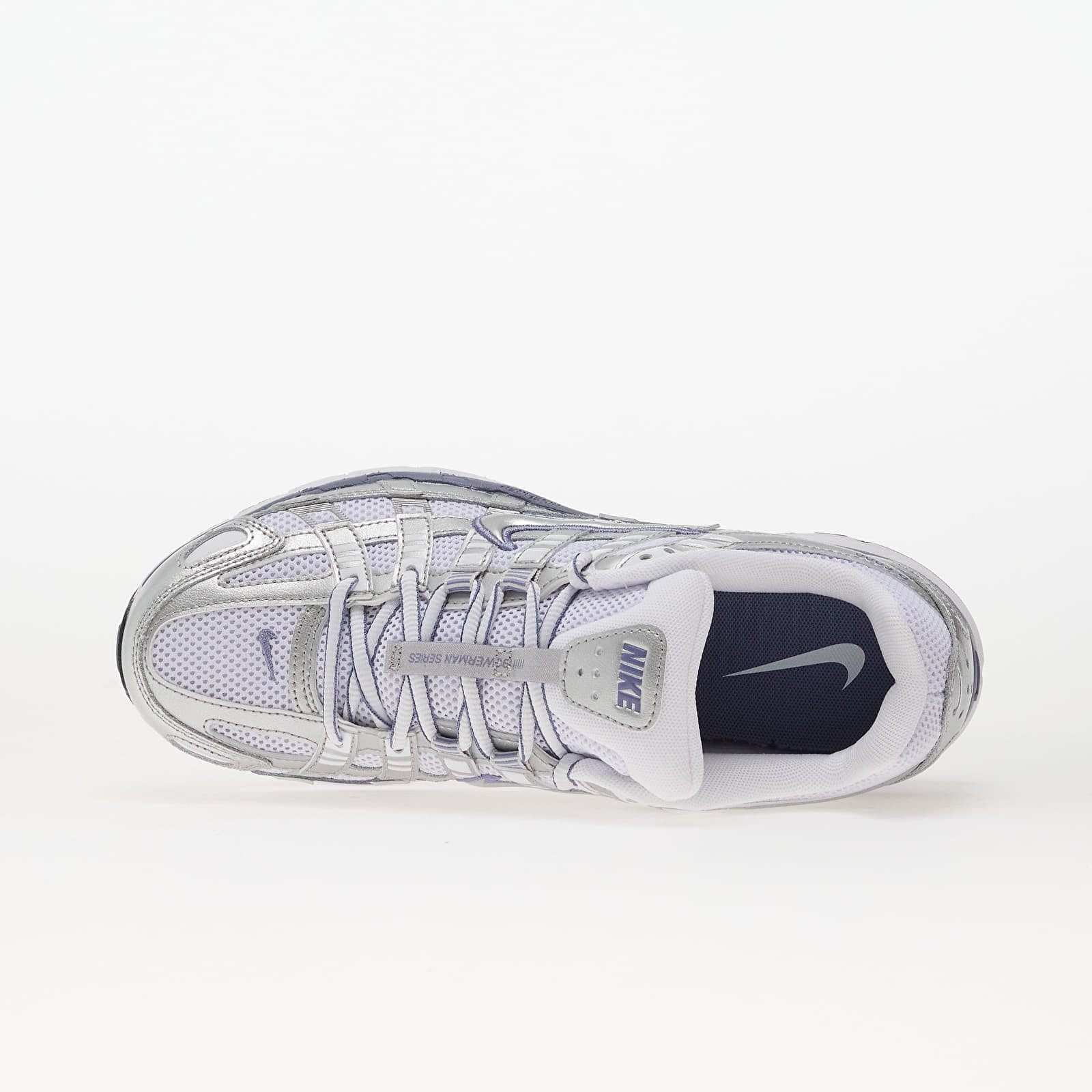 Women's shoes Nike P-6000 Metallic Silver/ World Indigo-White-Black
