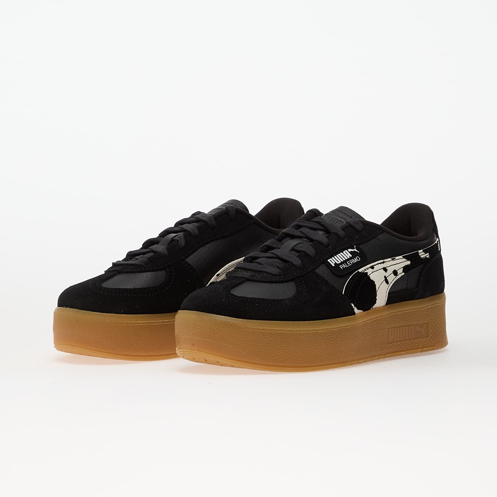 Chaussures et baskets femme Puma Palermo Elevata Wild Instinct Wns Puma Black-Gum