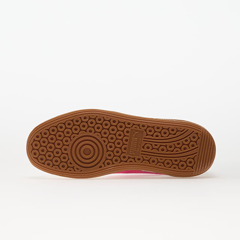 Puma Palermo Lth Puma White-Fluro Pink Pes | Footshop