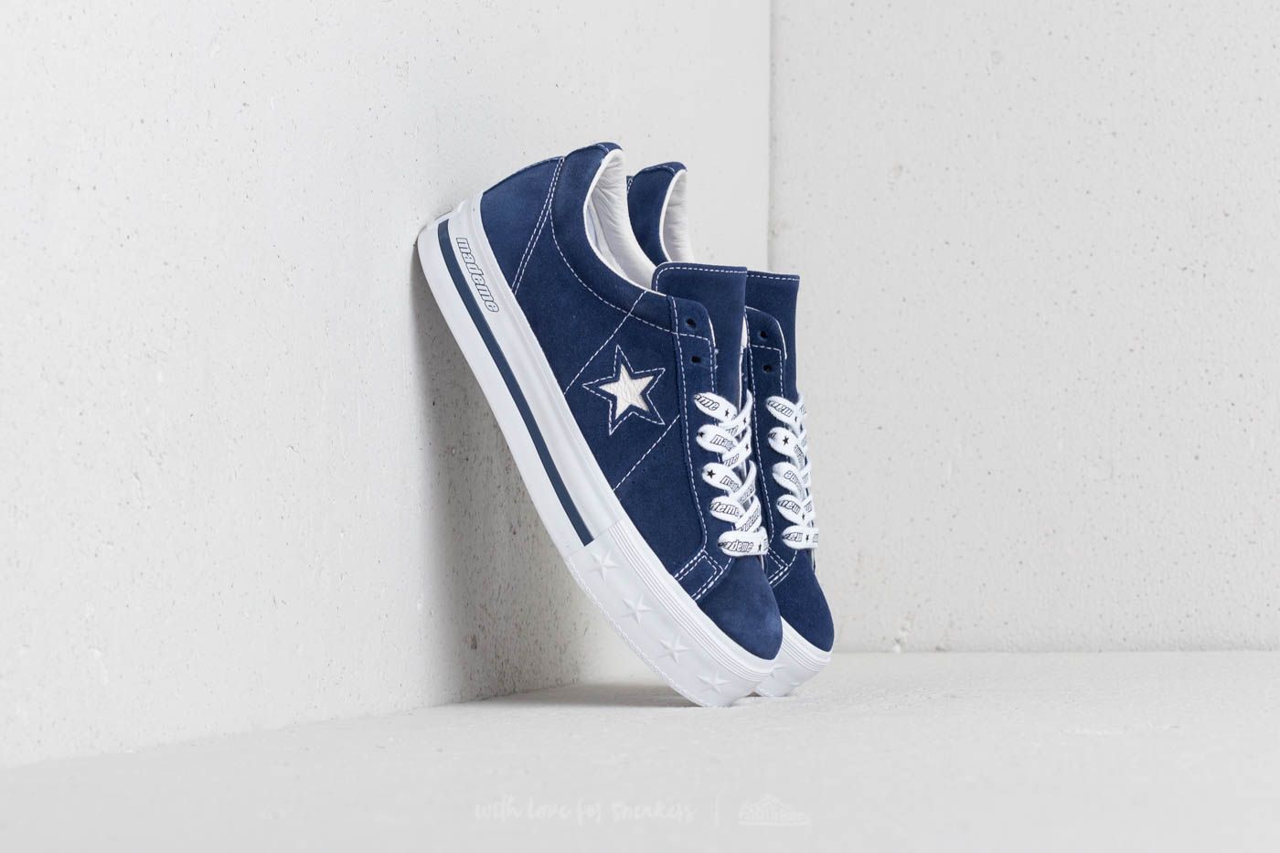 Converse x mademe one star platform black sales