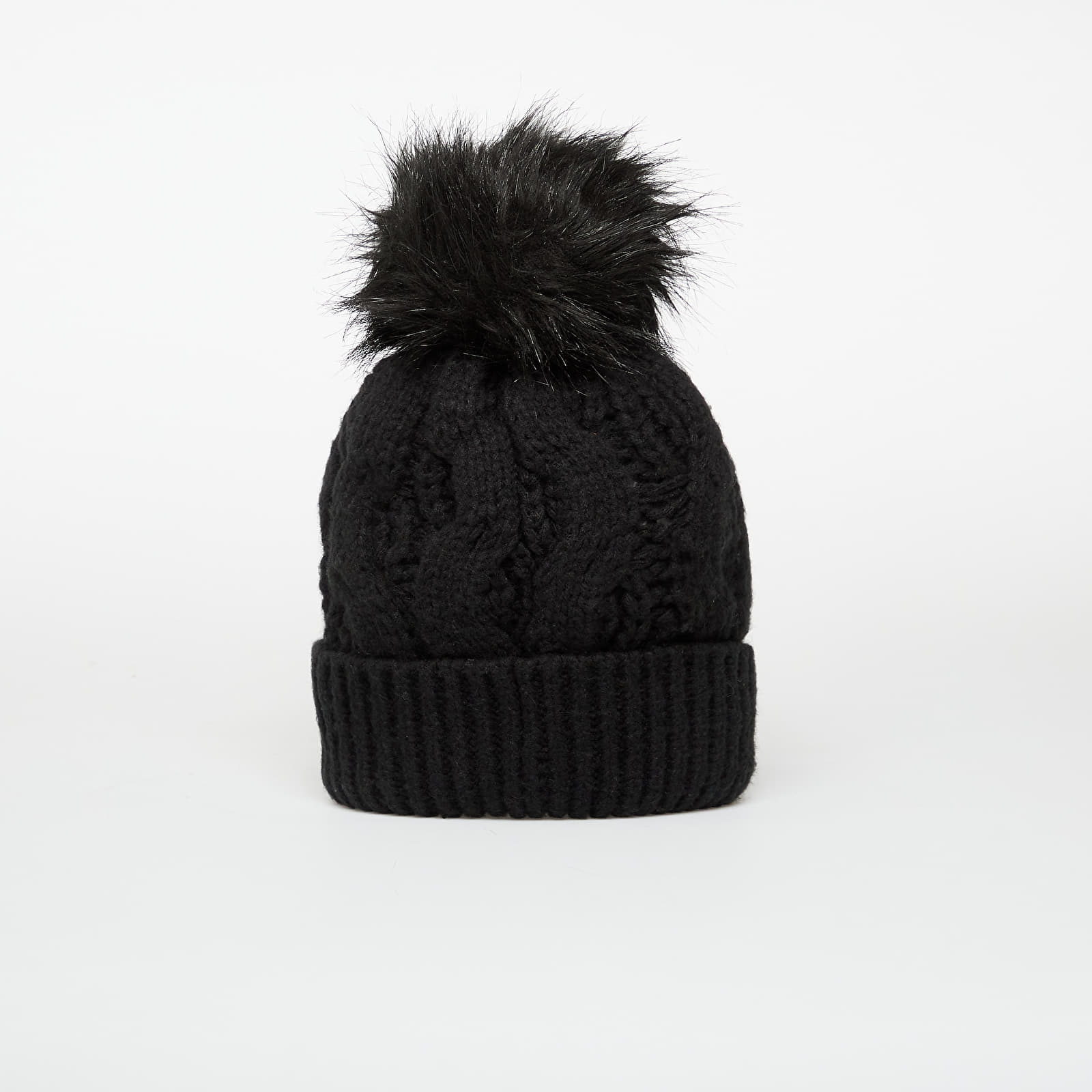 Pánské čepice Columbia Boundless Days™ Cable Knit Pom Beanie Black