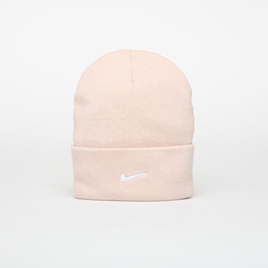 Nike Peak Swoosh Beanie Silt Red/ White