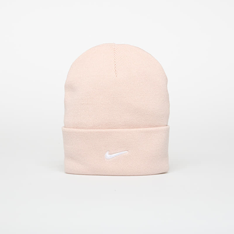 Nike Peak Swoosh Beanie Silt Red/ White