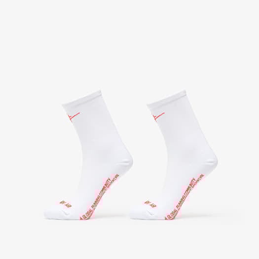 Bandit Lite Run™ "Signature" Socks 2-Pack White/ Intense Red