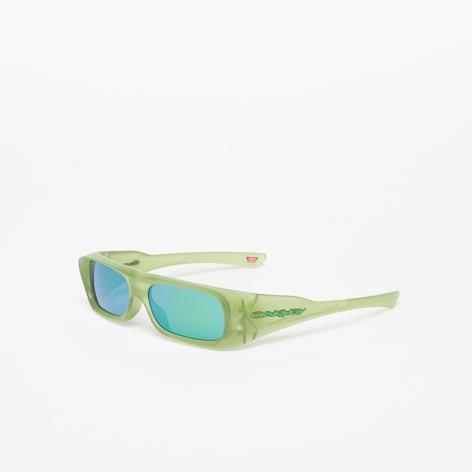 Vīriešu saulesbrilles Oakley Permian Prizm Jade Matte Trans Fern