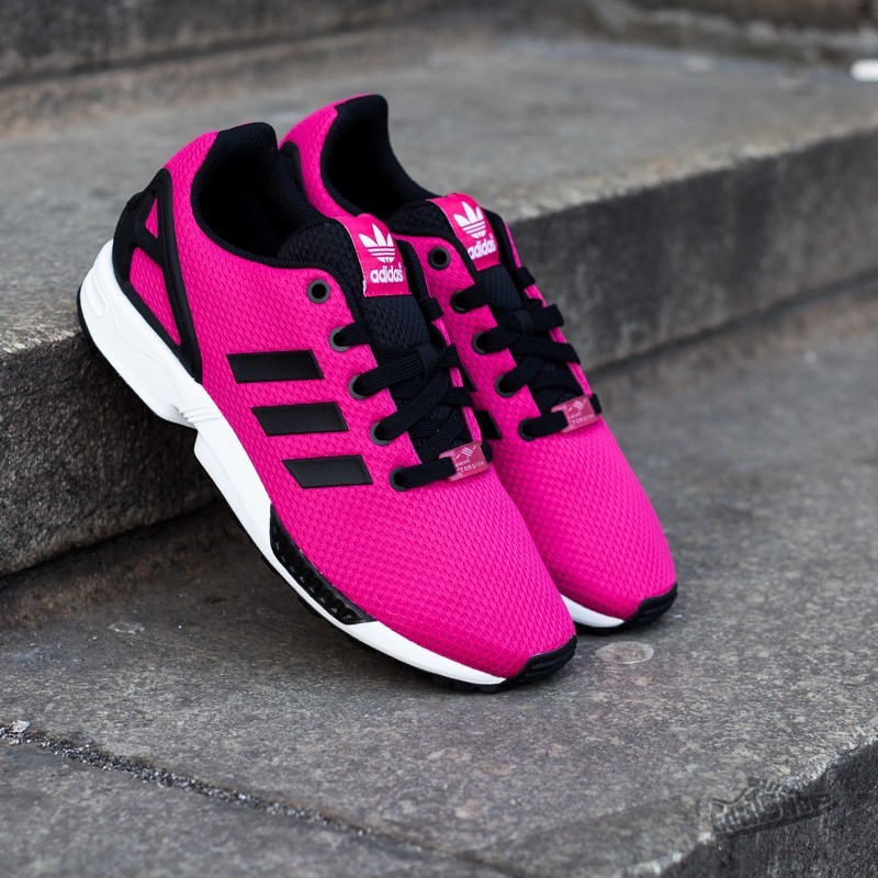 adidas ZX FLUX Bold Pink/Core Black | Footshop