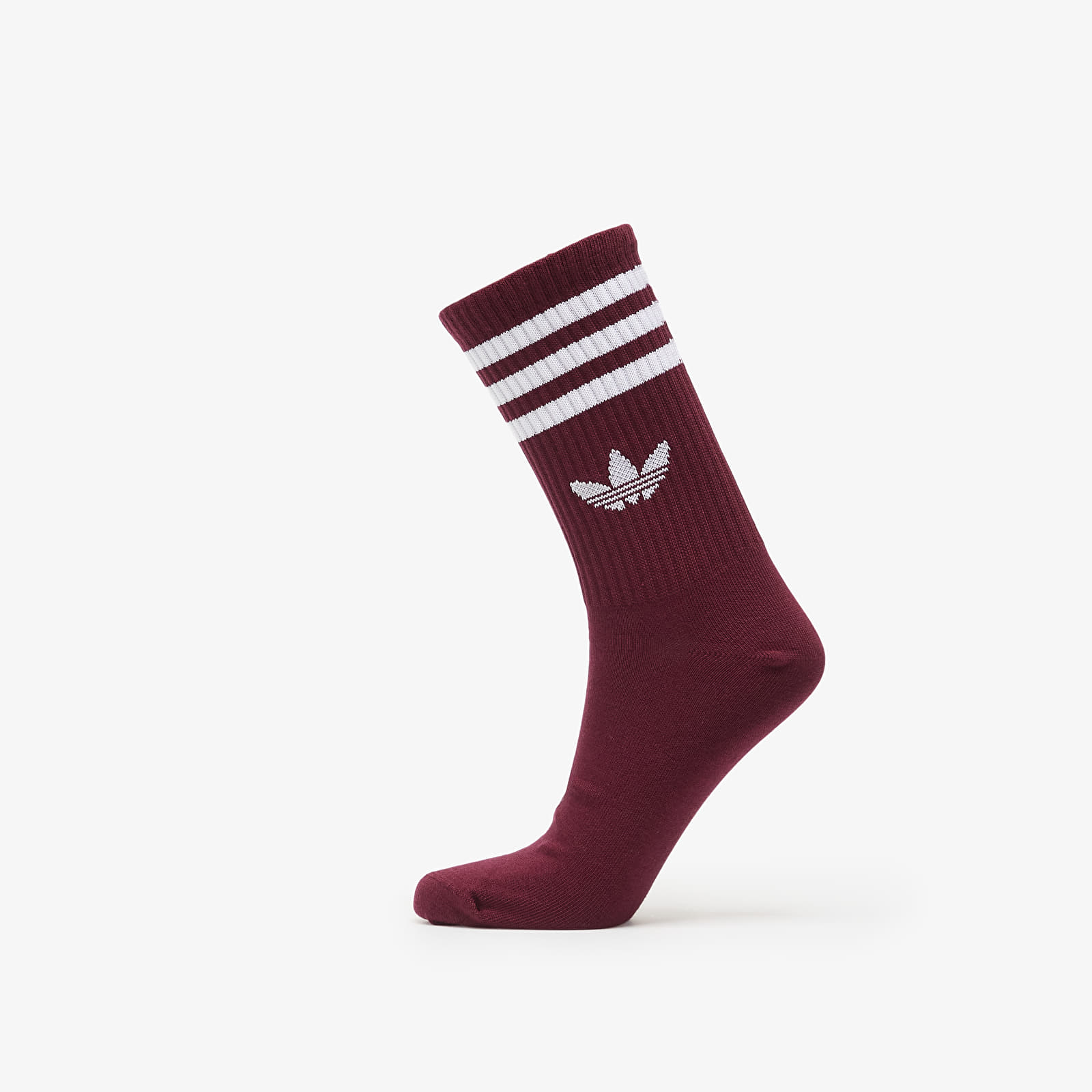 Socks adidas 3-Stripes Crew Socks 3-Pack Maroon/ Aurora Ivy/ Cardboard