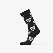 HUMAN MADE Heart Socks 1-pack Black