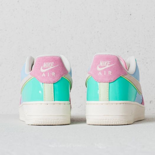 Men s shoes Nike Air Force 1 07 QS Ice Blue Sail Hyper Turquise