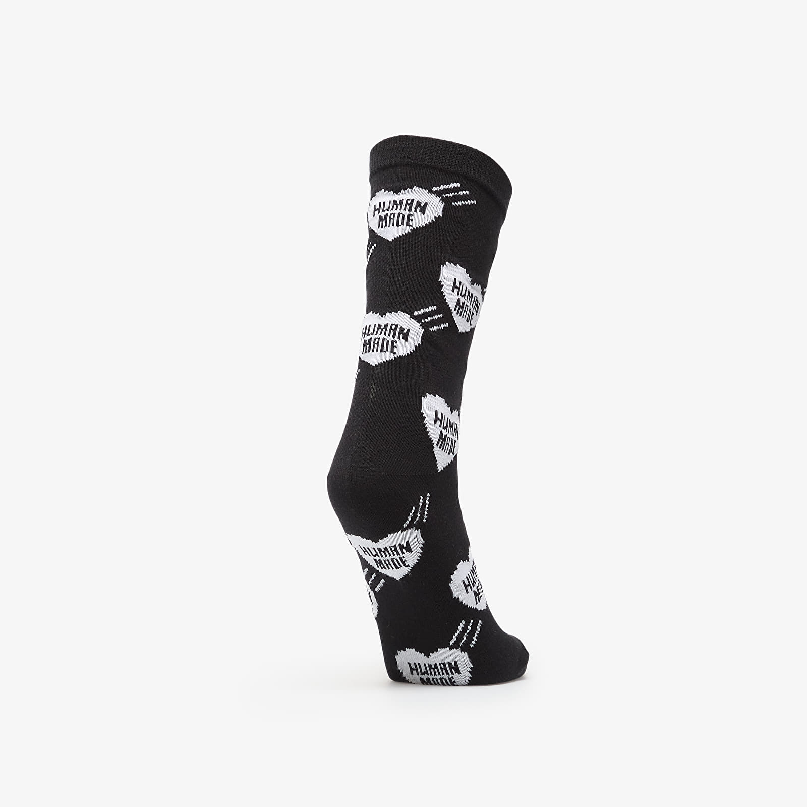 Calcetines de hombre HUMAN MADE Heart Socks 1-pack Black