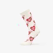 HUMAN MADE Heart Socks 1-pack White