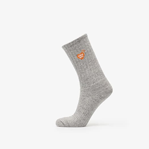 HUMAN MADE Pile Socks 1-pack Gray