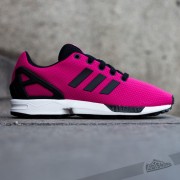 pink⭐︎black Adidas Men's ZX 2K Flux Black/Grey/Pink - Men's Shoes in