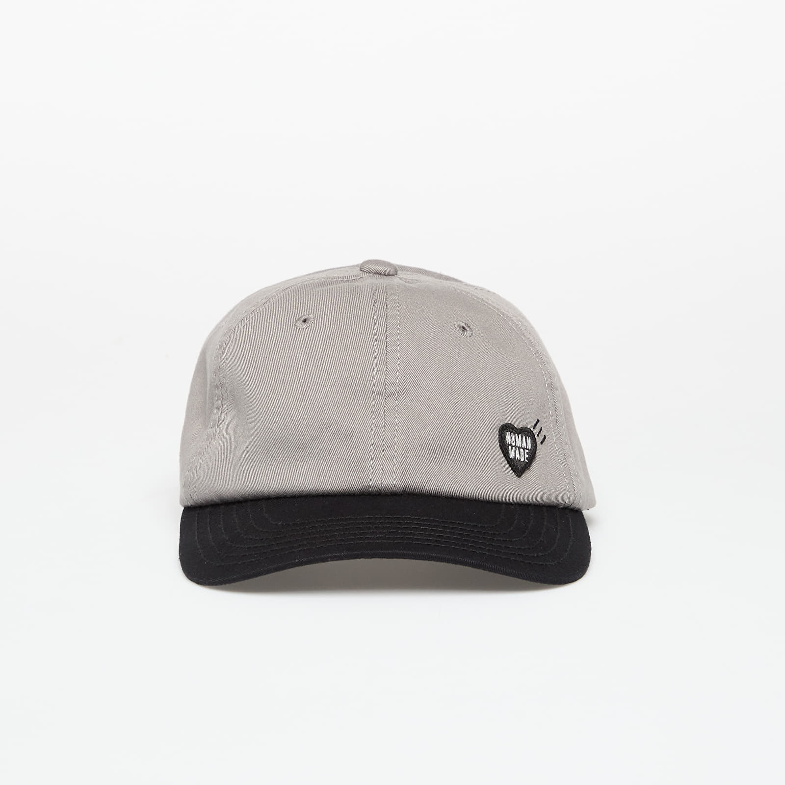 Men's caps HUMAN MADE 6Panel Twill Cap 3 Gray