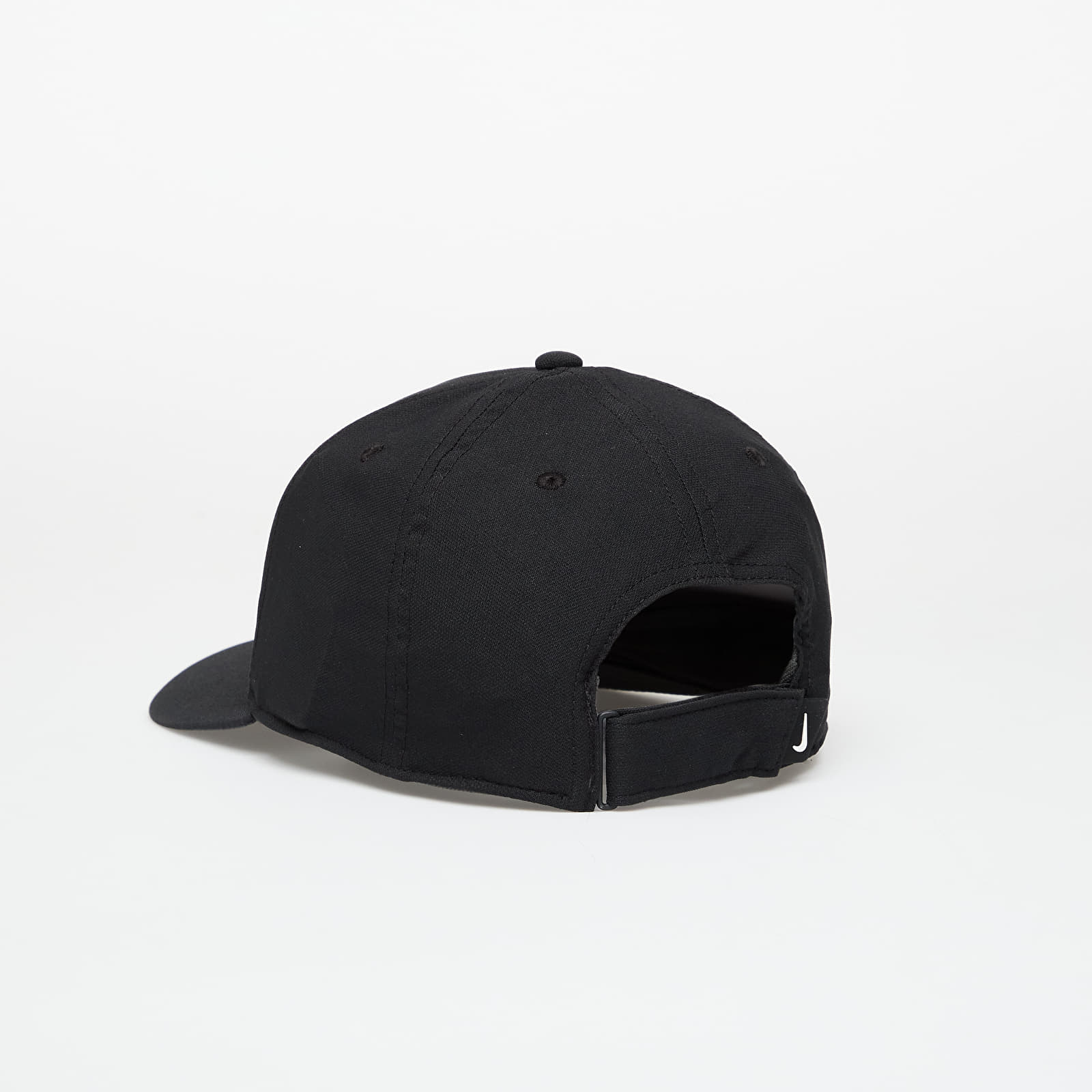 Mützen für Männer Nike Dri-FIT Club Structured Swoosh Cap Black/ White