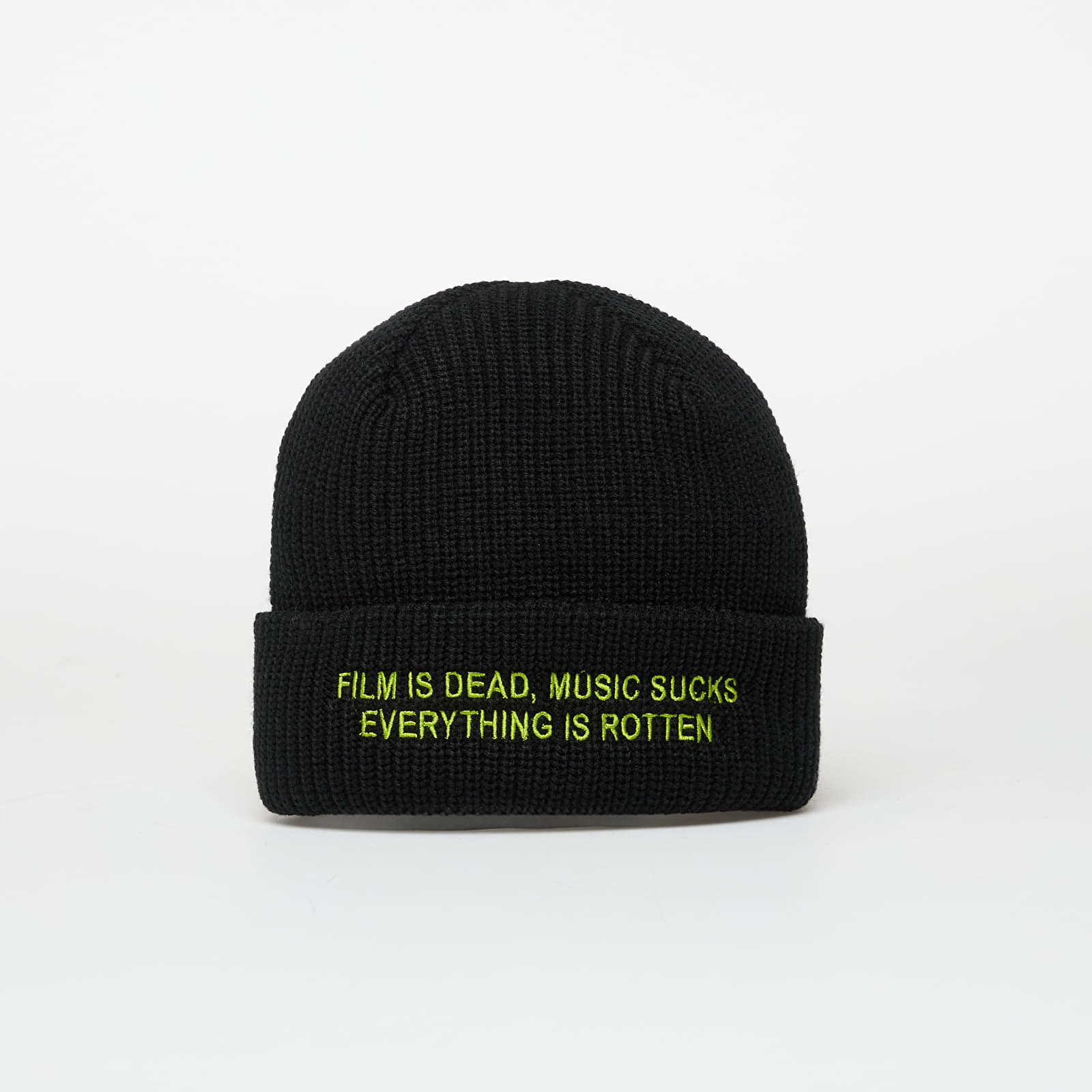 Muške kape PLEASURES Critic Beanie Black