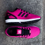 Originals zx flux trainers bold pink/bold pink/white store