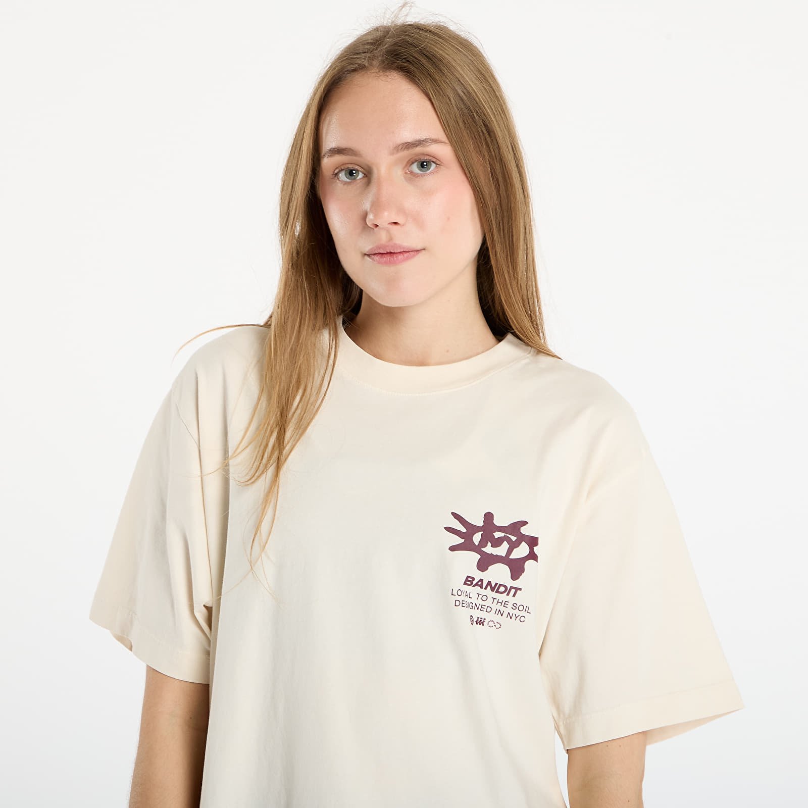 T-shirts Bandit Loyal to the Soil Cotton Tee UNISEX White