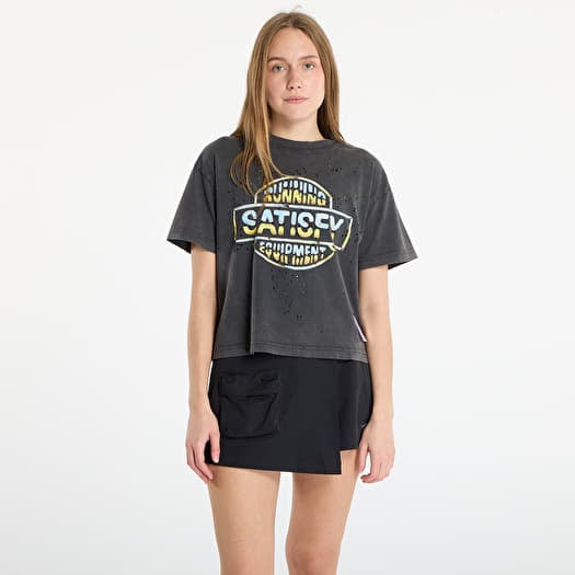 T-shirt Satisfy MothTech T-Shirt Aged Black