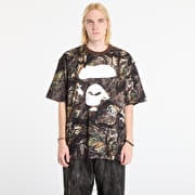 A BATHING APE Tree Edge Camo Ape Face Relaxed Fit Tee UNISEX Brown