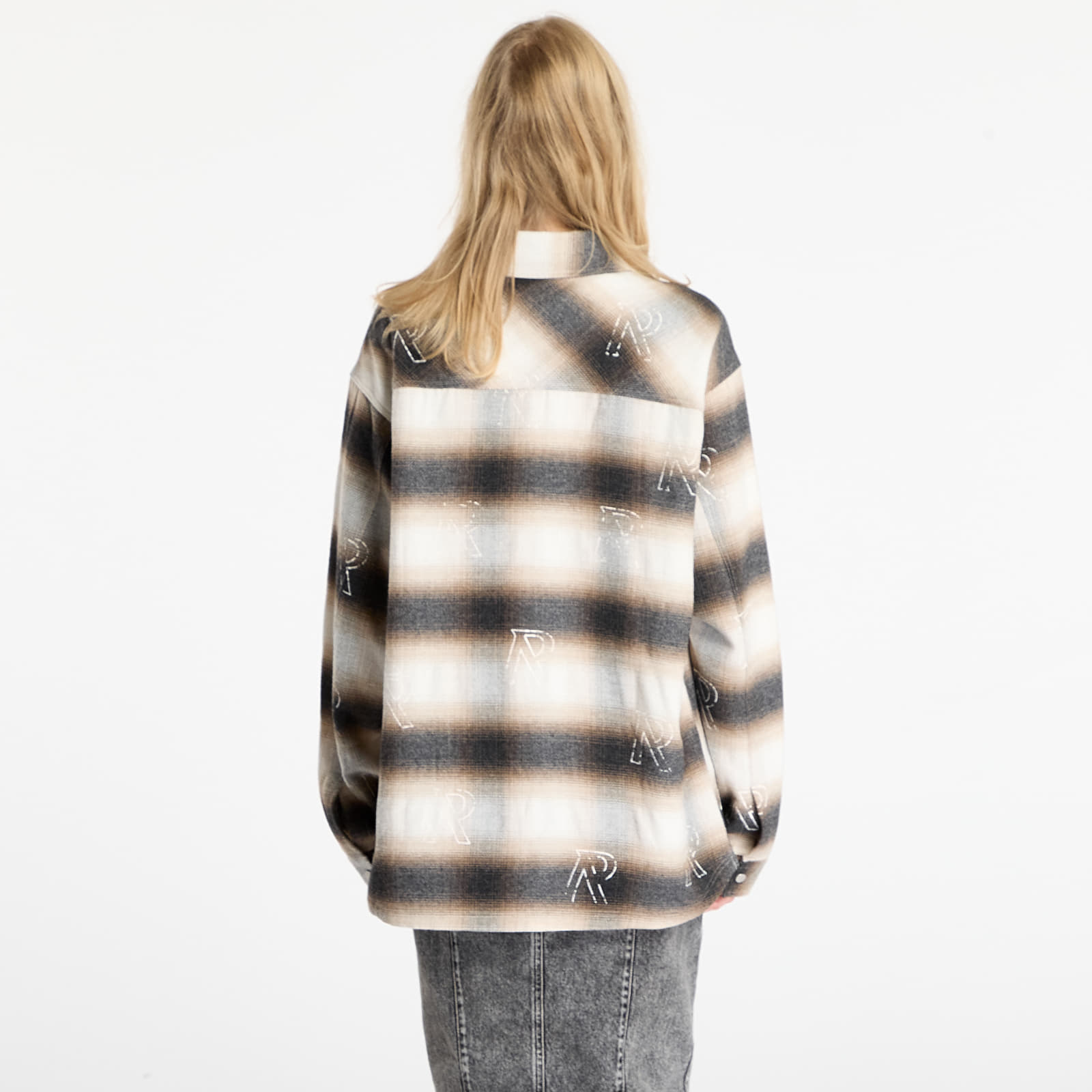 Košile REPRESENT All Over Initial Flannel UNISEX Latte