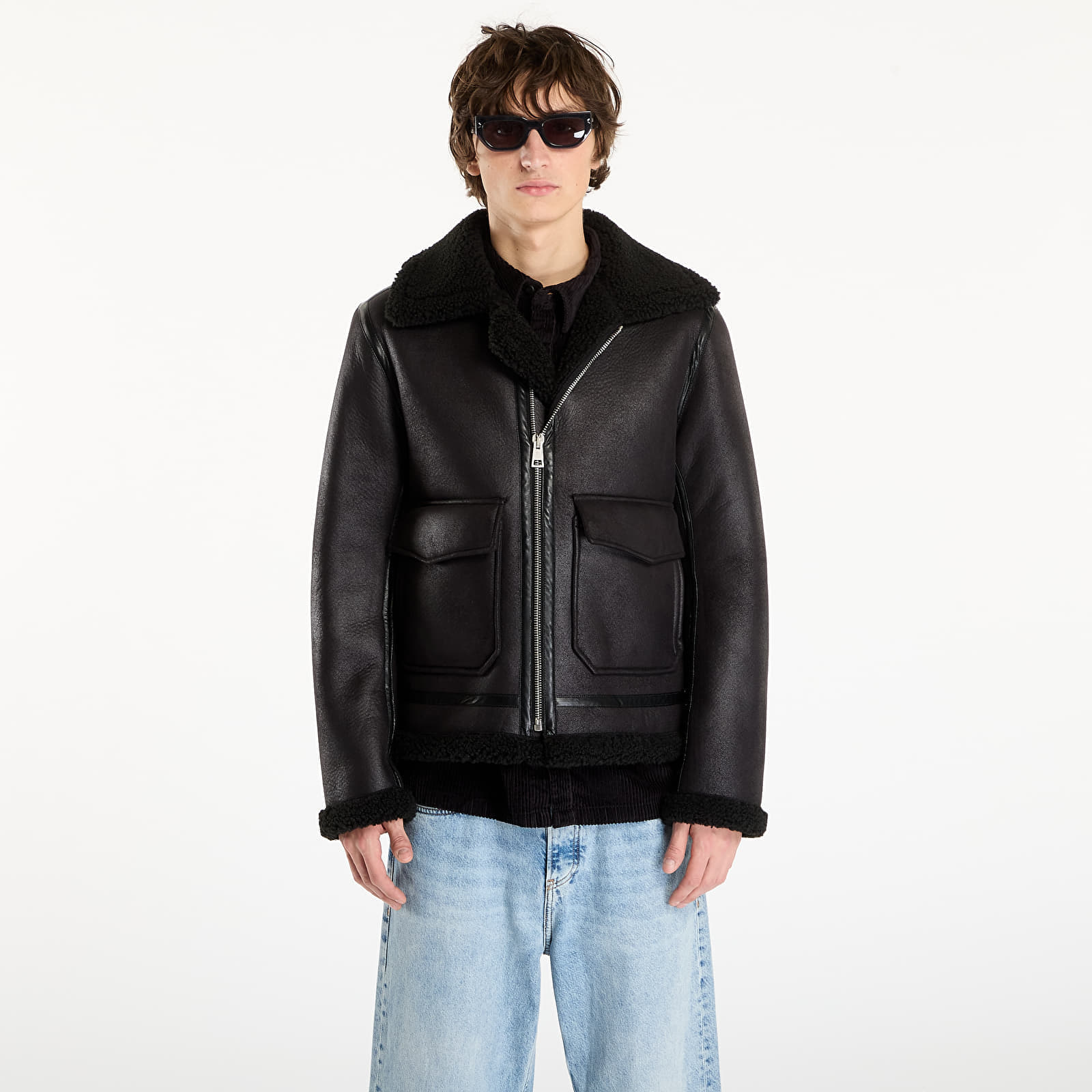 Jachetă A.P.C. Blouson Tommy Black L