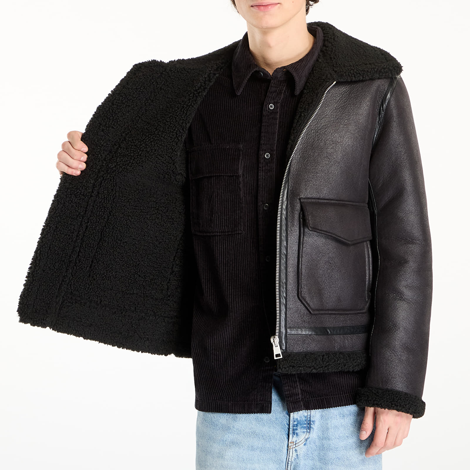 Men's jackets A.P.C. Blouson Tommy Black