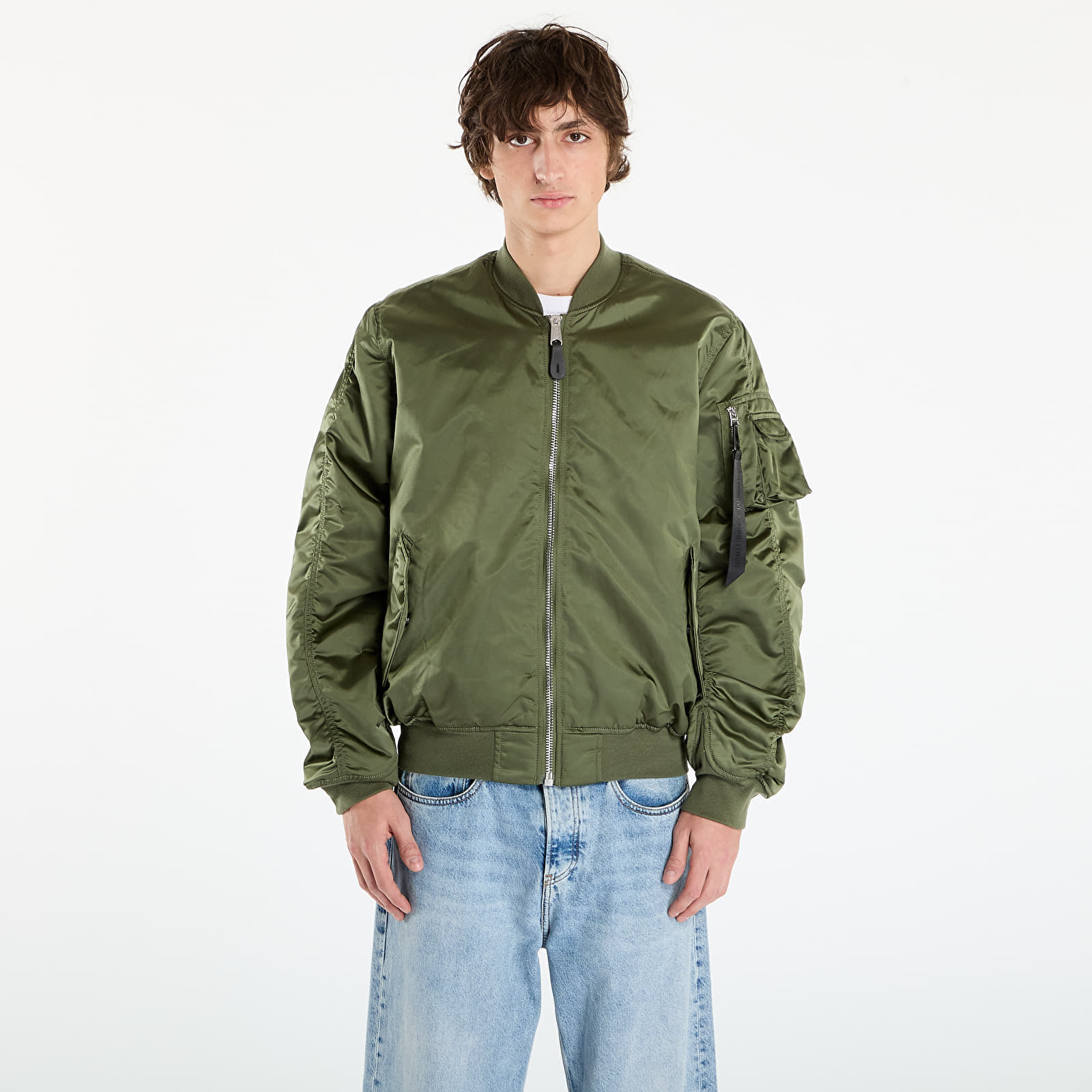 Jachetă Alpha Industries MA-1 UV Sage/ Green XL