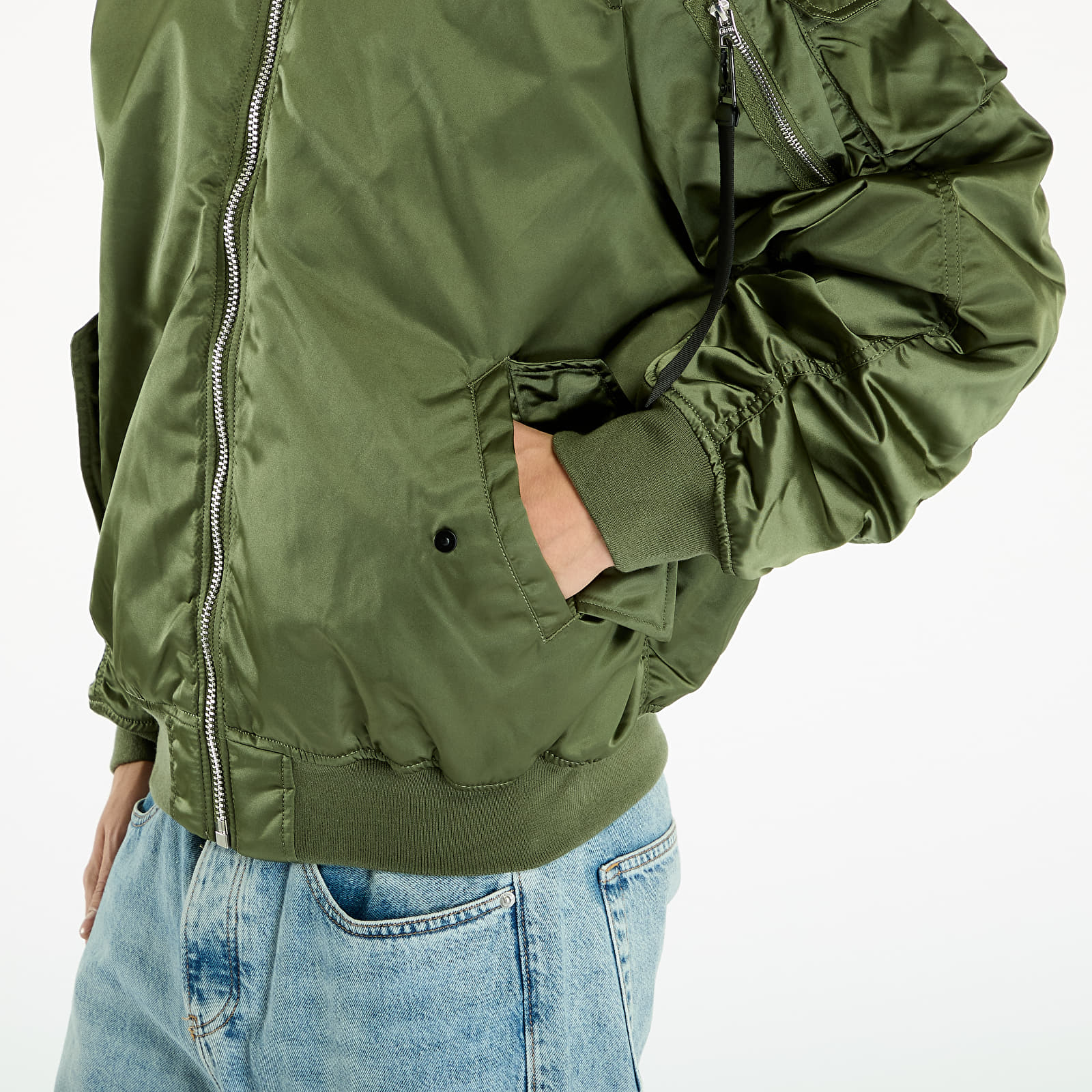 Jakker Alpha Industries MA-1 UV Sage/ Green