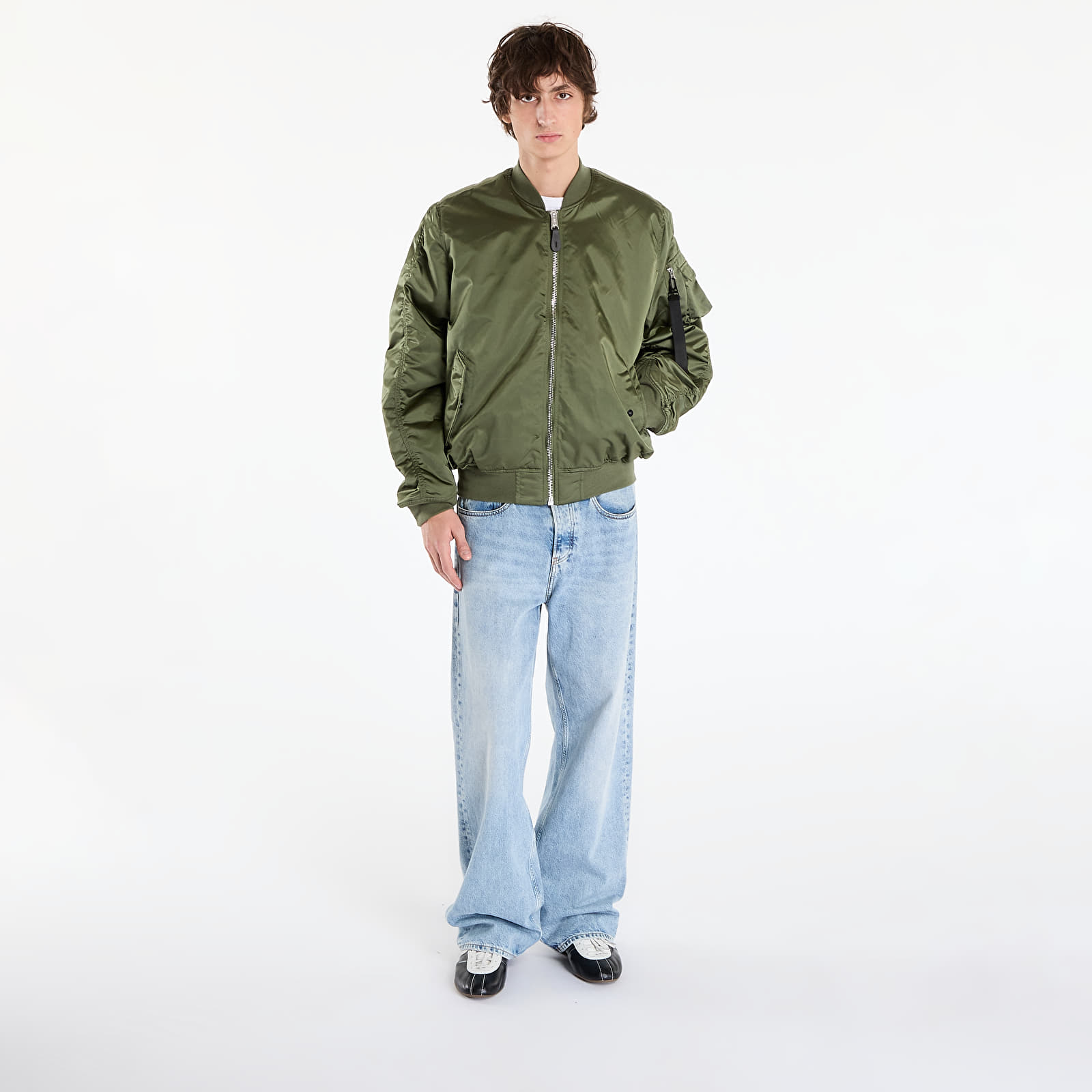 Jakker Alpha Industries MA-1 UV Sage/ Green