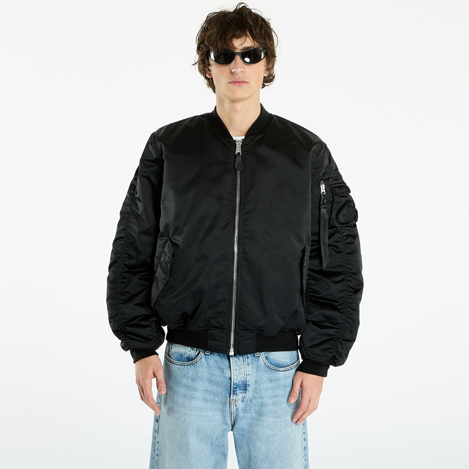 Jachetă Alpha Industries MA-1 UV Black L