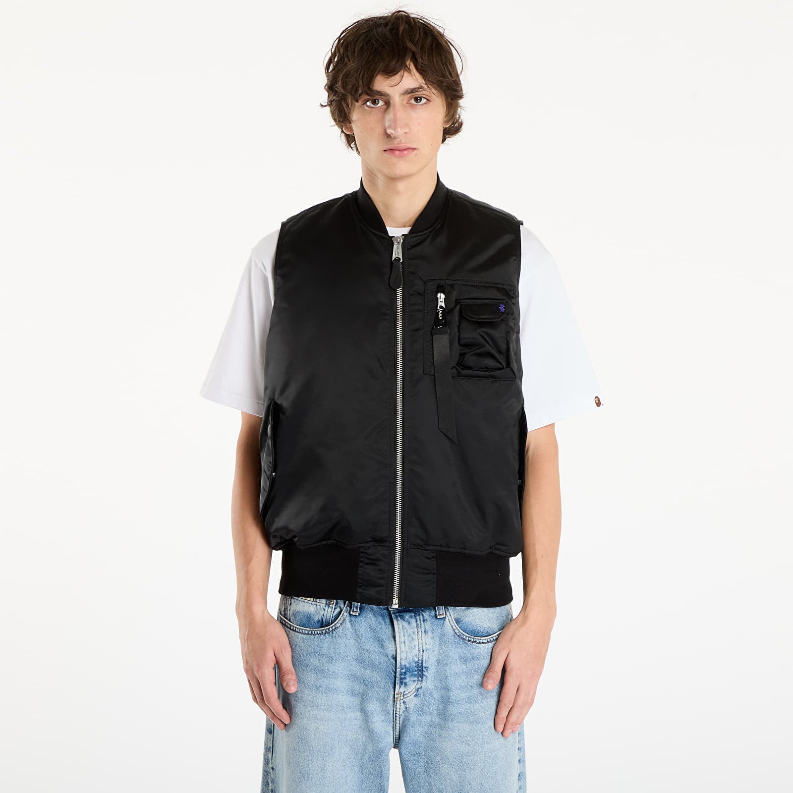 Vestă Alpha Industries MA-1 Base Vest Black M