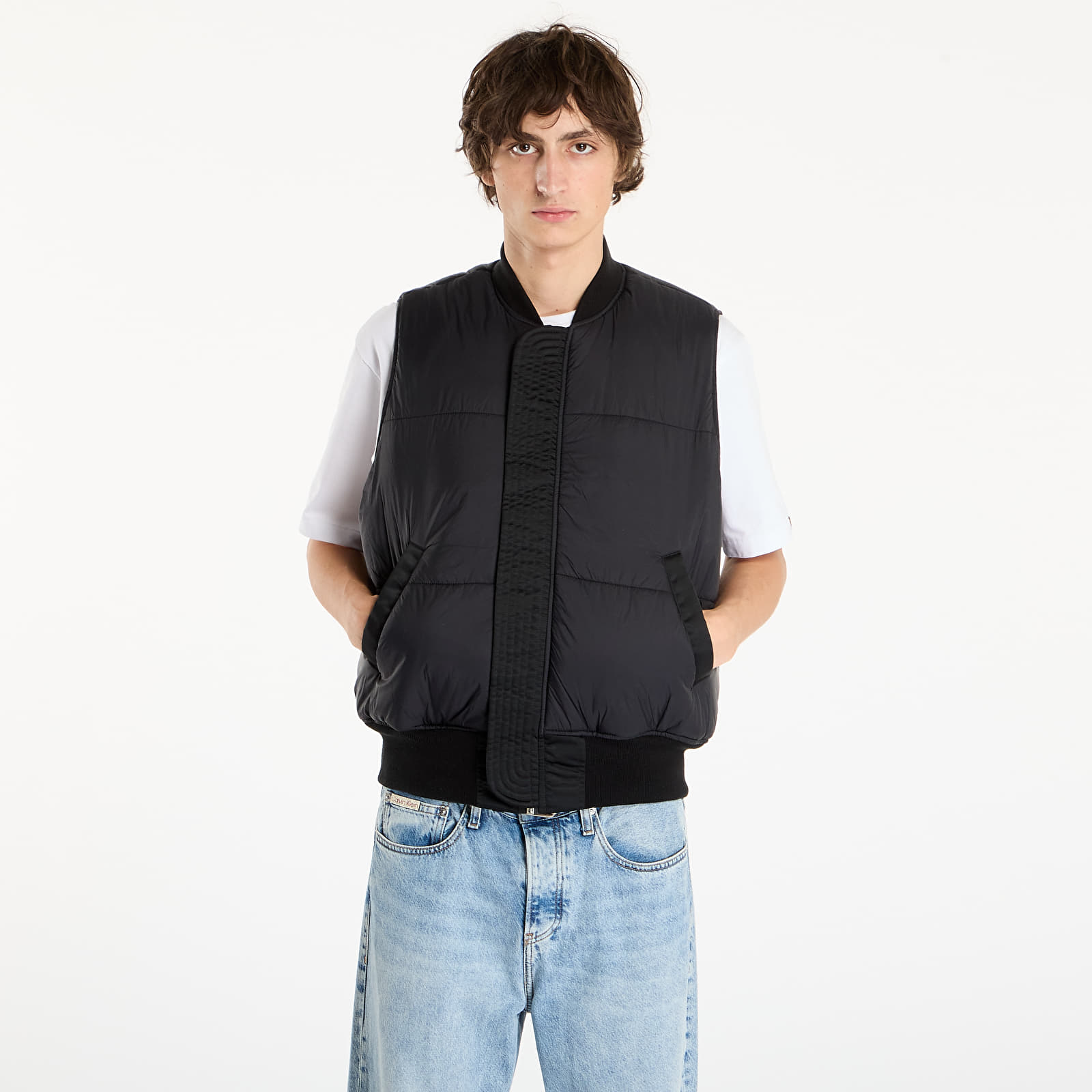 Moški jopiči Alpha Industries MA-1 Base Vest Black
