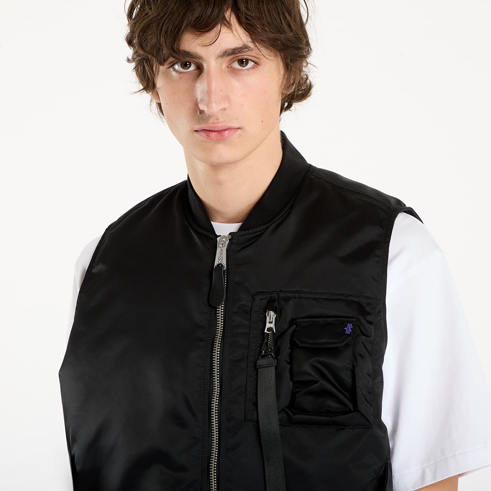 Moški jopiči Alpha Industries MA-1 Base Vest Black