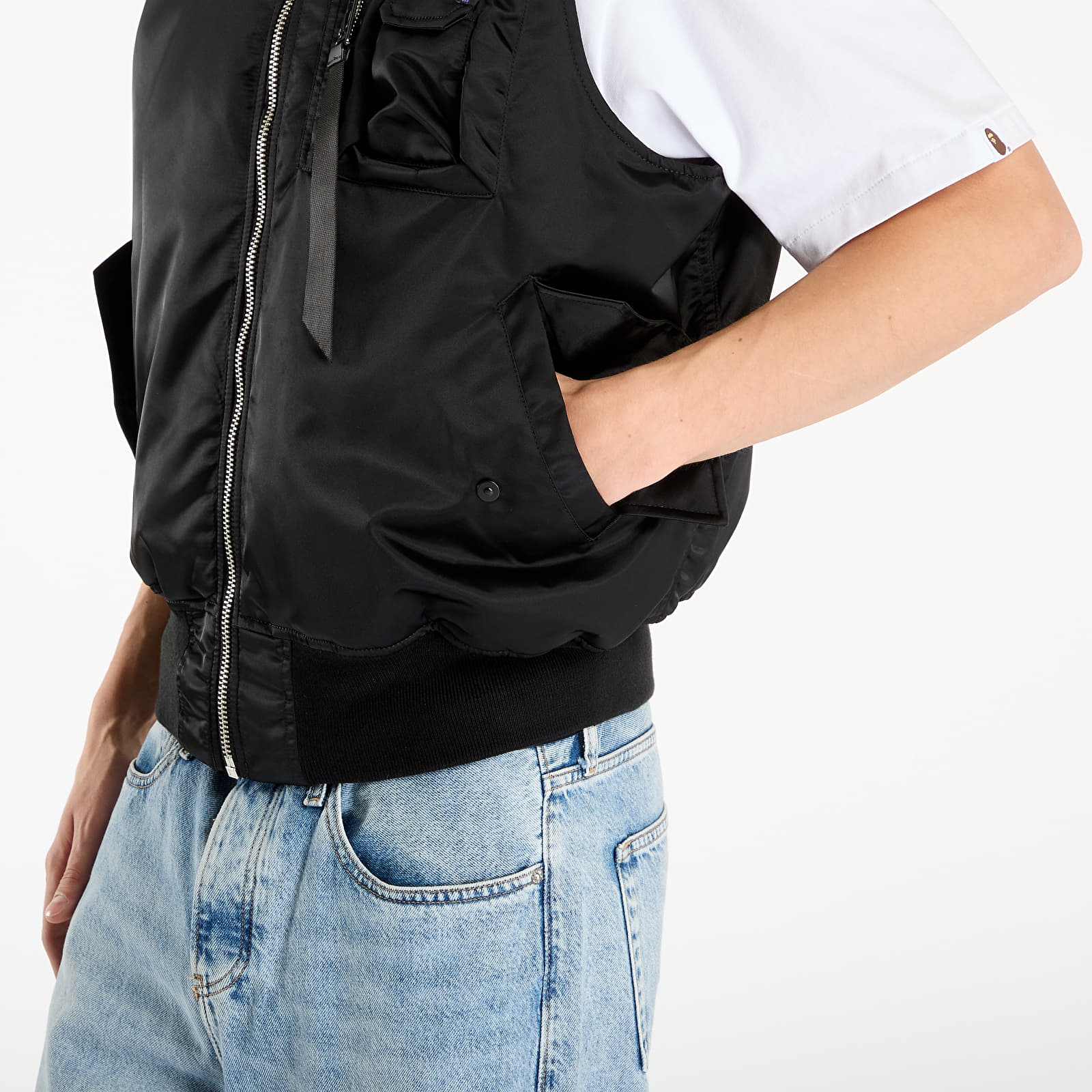 Moški jopiči Alpha Industries MA-1 Base Vest Black