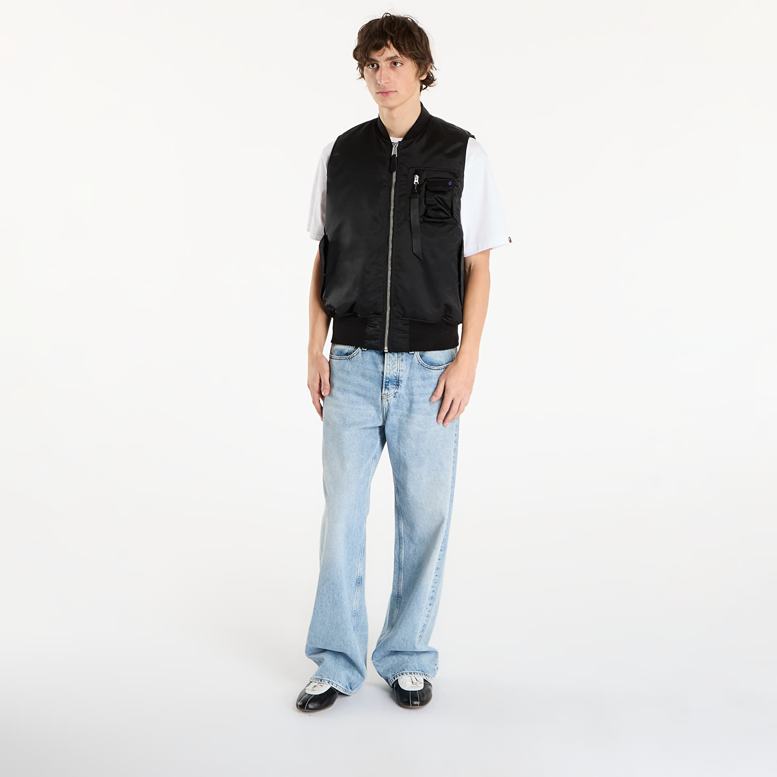 Moški jopiči Alpha Industries MA-1 Base Vest Black