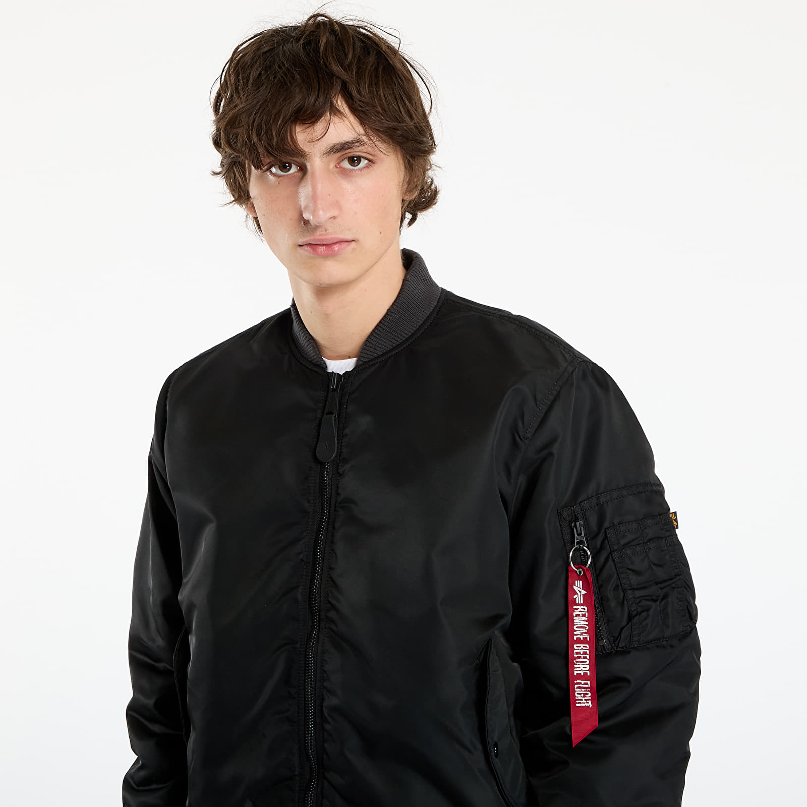 Jassen Alpha Industries MA-1 Distressed Black