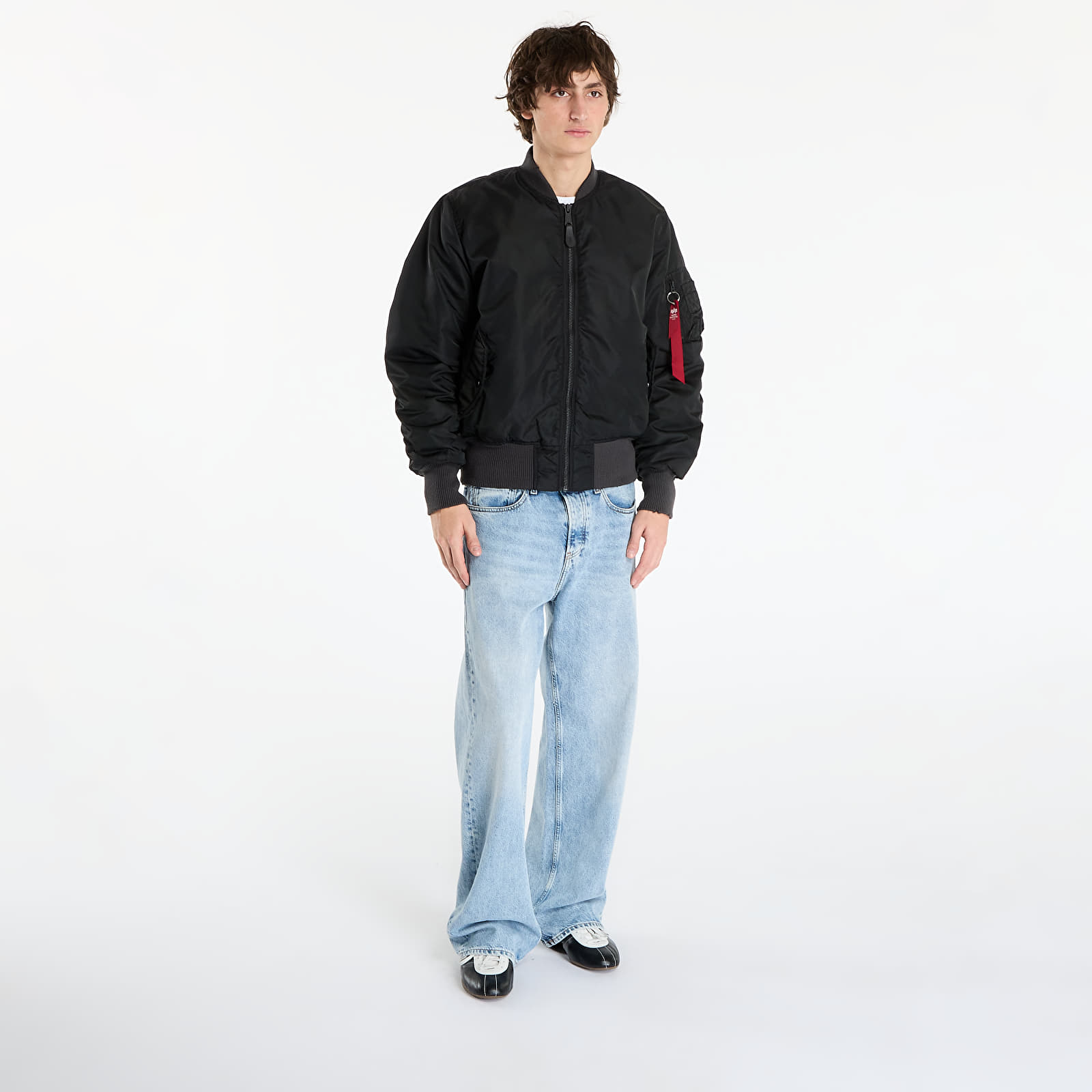 Jassen Alpha Industries MA-1 Distressed Black