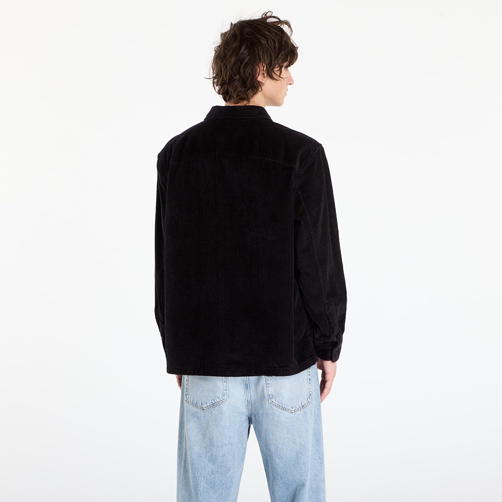 Vīriešu krekli Calvin Klein Jeans Ls Corduroy Pocket Shirt Black